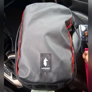 cotopaxi Black Backpack with Red Trim Chasquil 13L
